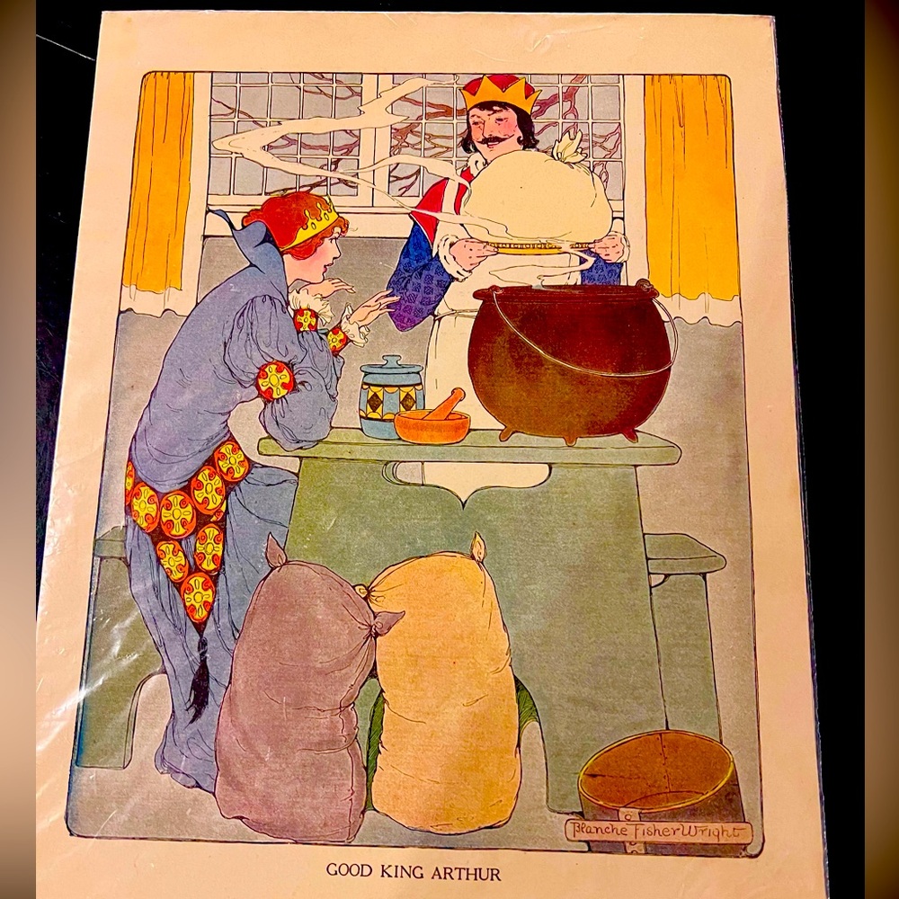 Vintage nursery prints/lithos